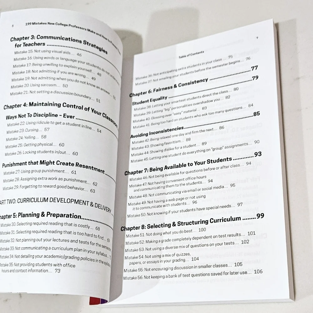 BOGO 199 Mistakes New College Professors Make and How to Prevent Them  Book